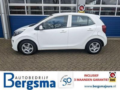 tweedehands Kia Picanto 1.0 CVVT ComfortLine Carplay Auto Mirror 1e Eig.