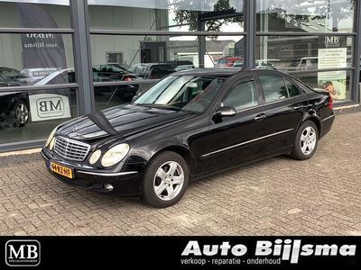 Occasion Mercedes E220 Elegance 150 PK (110 kW) 2005 Zwart Sedan