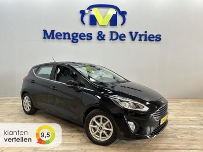 tweedehands Ford Fiesta 1.0 EcoBoost Hybrid Titanium Airco | LED | Cruise control | Navigatie | Apple Carplay Android auto | Isofix | NAP |