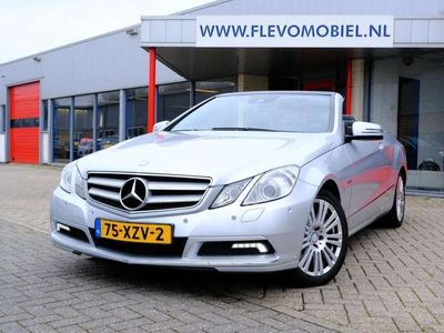 tweedehands Mercedes E200 Cabriolet CGI Elegance Aut. Leder|Xenon|LMV|Stoelv