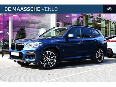 Blauw Occasion 2021 BMW X3 Executive SUV | € 42.750 (Duur)