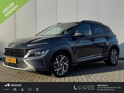 Dark knight pearl (yg7) Occasion 2022 Hyundai Kona Comfort SUV | € 22.735 (Goede deal)