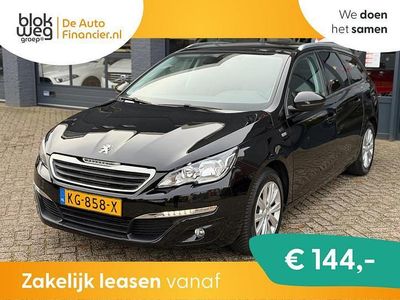 Occasion Peugeot 308 SW Style 131 PK (96 kW) 2016 Zwart Stationwagen