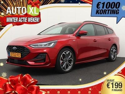 Rood Gebruikt 2024 Ford Focus ST-Line X Stationwagen | € 27.940 (Eerlijke prijs)
