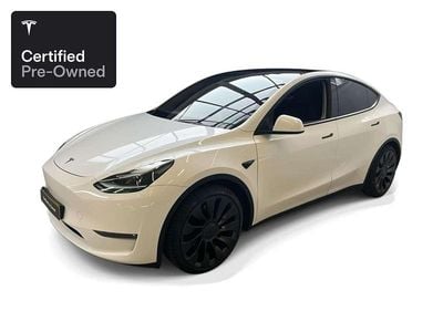 Wit Occasion 2022 Tesla Model Y Performance SUV | € 31.000 (Super prijs)