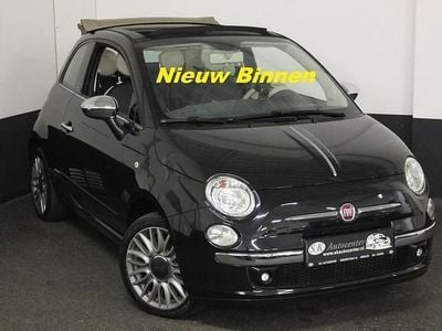 Zwart Occasion 2014 Fiat 500C Cabriolet | € 10.250 (Iets duurder)