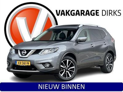 tweedehands Nissan X-Trail 1.6 DIG-T 163 pk Tekna ✅ Pano ✅ LED ✅ Leder ✅ 360