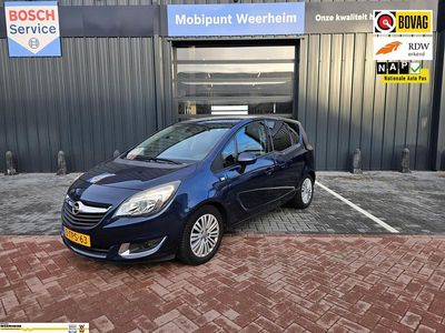 Blauw Occasion 2014 Opel Meriva Cosmo MPV | € 5.950 (Eerlijke prijs)