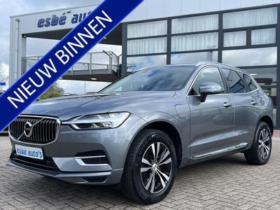 tweedehands Volvo XC60 2.0 Recharge T6 AWD Inscription Panoramadak Trekhaak Pillot Assist ACC Leder Full Led Stoel + Stuur + Voorruitverwarming Camera Carplay DAB Parkeersensoren Intellisafe Surround 1e Eigenaar Plug In Hybride