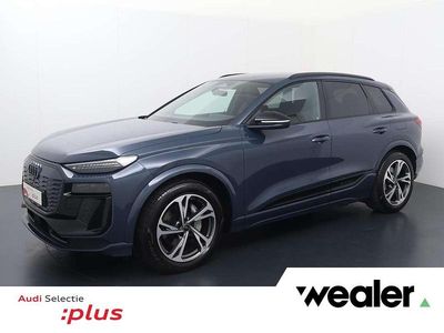 Blauw (metallic) Occasion 2024 Audi Q6 e-tron S-Line SUV | € 66.840 (Goede deal)
