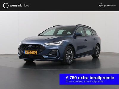 Blauw Gebruikt 2023 Ford Focus ST-Line Stationwagen | € 23.730 (Goede deal)