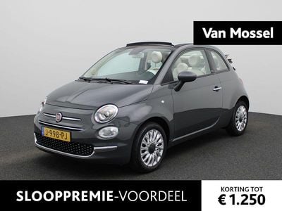 Occasion Fiat 500C Lounge 69 PK (50 kW) 2020 Grijs Cabriolet