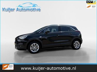 Occasion Opel Crossland X Innovation 110 PK (80 kW) 2018 Zwart SUV