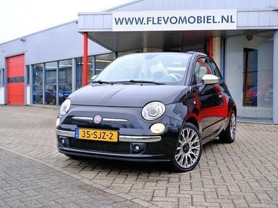Zwart Occasion 2011 Fiat 500C Lounge Cabriolet | € 8.250 (Eerlijke prijs)