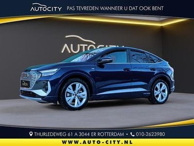 Blauw (metallic) Gebruikt 2022 Audi Q4 Sportback e-tron S-Line SUV | € 34.950 (Goede deal)