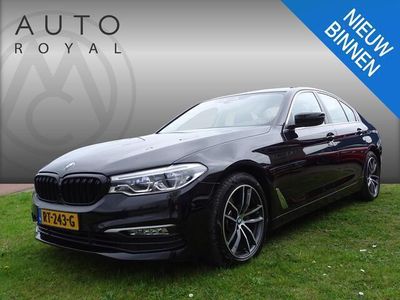 tweedehands BMW 520 5-SERIE i High Executive M-Sport, Leder Sportstoelen, Navigatie, Airco/ECC, CruiseControl, Led, Parkeersensoren, LM-velgen