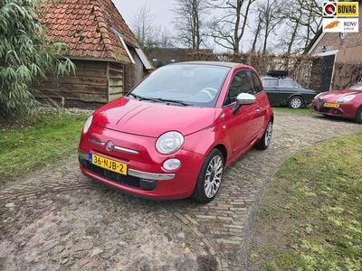 Rood Gebruikt 2010 Fiat 500C Lounge Cabriolet | € 3.950 (Eerlijke prijs)