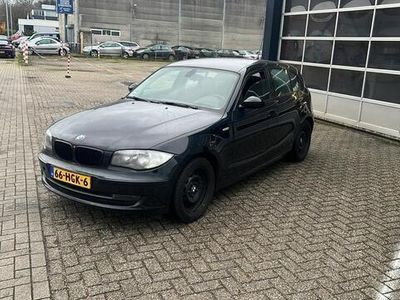 tweedehands BMW 118 1-SERIE d Corporate High Executive NAVIGATIE CLIMA ZWART EURO 5 2008