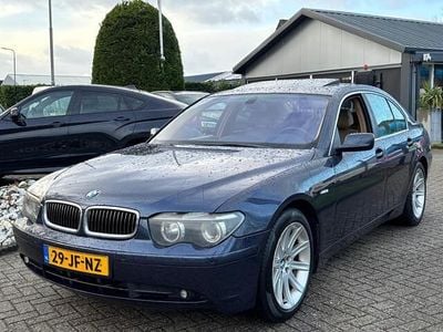 Blauw Occasion 2002 BMW 745 Executive Sedan | € 5.950 (Eerlijke prijs)