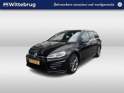 Occasion VW Golf VII R-line 150 PK (110 kW) 2020 Zwart (metallic) Stationwagen