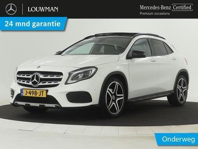 tweedehands Mercedes GLA200 Premium Plus Limited | Panoramadak | AMG Styling | Night pakket | inclusief 24 maanden MB Certified garantie voor europa.