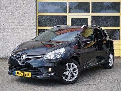 tweedehands Renault Clio IV Estate 0.9 TCe Limited BJ2019 Lmv 16" | Led | Pdc | Navi | Keyless entry | Trekhaak | Airco | Cruise control | Extra getint glas
