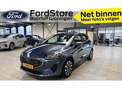 Occasion Ford Fiesta Titanium 125 PK (91 kW) 2023 Blauw Hatchback