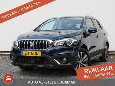 tweedehands Suzuki SX4 S-Cross 1.4 Boosterjet AllGrip Style Smart Hybrid Automaat, Navigatie, Apple carpl./Andr. auto, panoramadak, Lederen bekleding