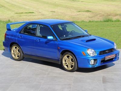 Occasion Subaru Impreza 218 PK (160 kW) 2002 Blauw, metallic lak Sedan