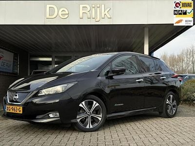 Occasion Nissan Leaf N-Connecta 110 kW (150 PK) 2019 Zwart (metallic) Hatchback