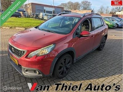 Rood (metallic) Gebruikt 2017 Peugeot 2008 Allure SUV | € 4.990 (Super prijs)