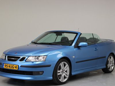 tweedehands Saab 9-3 Cabriolet 2.8 V6 Turbo Aero Automaat | Rijklaarprijs | Electric Blue!