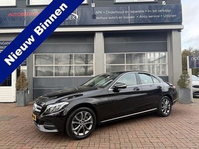 Zwart Gebruikt 2015 Mercedes C180 Edition Sedan | € 14.500 (Goede deal)