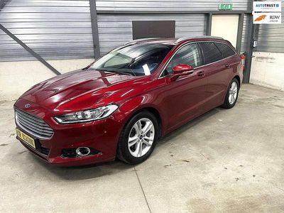 Occasion Ford Mondeo Titanium 203 PK (149 kW) 2015 Rood (metallic) Stationwagen