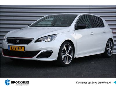 tweedehands Peugeot 308 1.6 TURBO 250PK 5-DRS GTI / NAVI / LEDER / CLIMA / PDC / 18" BI-COLOR / UNIEK / CAMERA / KEYLESS / FULL-LED / ALCANTARA / WINTER