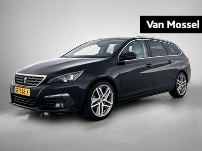 Occasion Peugeot 308 SW Premium 131 PK (96 kW) 2018 Zwart Stationwagen