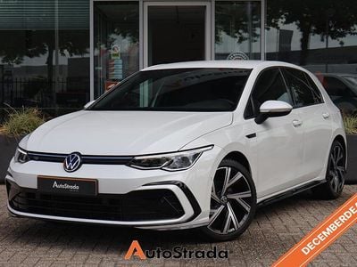 Wit Gebruikt 2021 VW Golf VIII R-line Hatchback | € 19.895 (Super prijs)