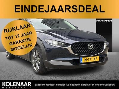 Deep crystal blue Gebruikt 2021 Mazda CX-30 Luxury SUV | € 24.895 (Goede deal)