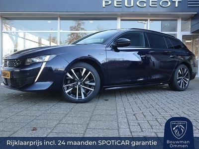 tweedehands Peugeot 508 Sw GT Pack Business HYbrid 225pk e-EAT8, Rijklaarprijs, Alcantara El. verstelbare stoelen FOCAL 7,4 kW lader