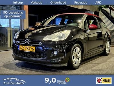 Zwart (metallic) Gebruikt 2011 Citroën DS3 Chic Hatchback | € 3.290 (Eerlijke prijs)