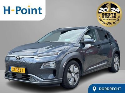tweedehands Hyundai Kona EV Premium 64 kWh | Schuifkanteldak & Lederen bekl