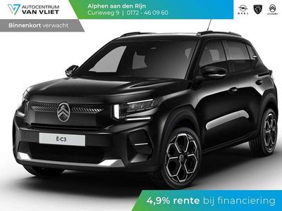 Zwart, metallic lak Nieuw 2025 Citroën e-C3 SUV | € 28.700 (Eerlijke prijs)