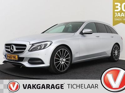 Grijs Occasion 2020 Mercedes C200 Prestige Stationwagen | € 19.199