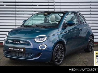 Groen Gebruikt 2021 Fiat 500e La Prima Cabriolet | € 23.945 (Duur)