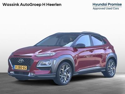 tweedehands Hyundai Kona GDI 141pk HEV 2WD Aut. Premium | TwoTone zwart dak