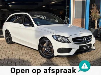 Occasion Mercedes C180 AMG 156 PK (114 kW) 2017 Wit Stationwagen