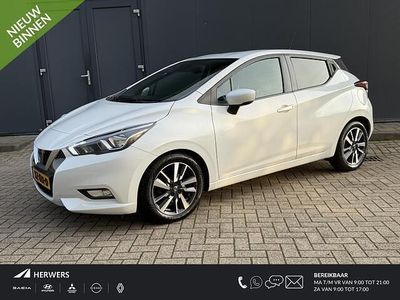 Occasion Nissan Micra N-Connecta 101 PK (74 kW) 2019 Wit Hatchback