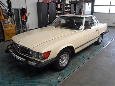 tweedehands Mercedes SL380 -creme 35279