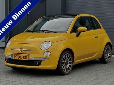 Geel Gebruikt 2014 Fiat 500 Lounge Hatchback | € 7.850 (Duur)