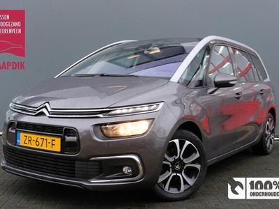 tweedehands Citroën Grand C4 Picasso SpaceTourer BWJ 2019 1.2 PureTech 131 PK Business ADDAPT.CRUISE / TREKHAAK / PARK.ASSISTENT / APPLE.CARPLAY / ANDROID.AUTO / A.U.R.CAMERA / NAVI / CLIMA / LMV / PANO.VORRUIT / ELEK.PAKKET / DODE.HOEKSENSOR / ISOFIX